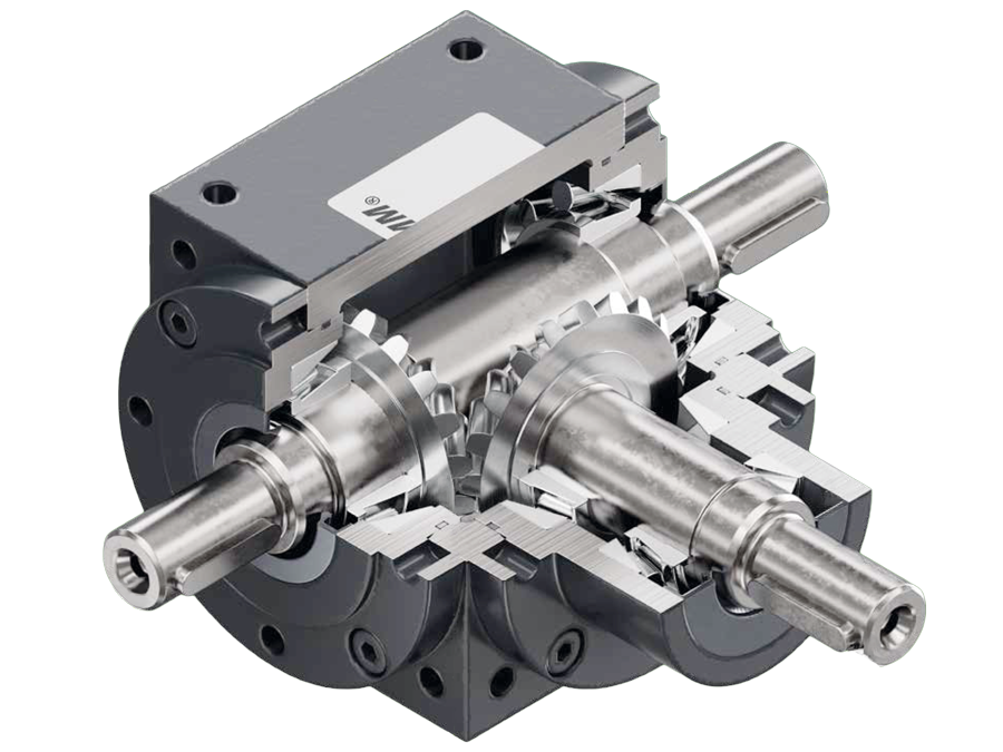 tandwielkast ZK-T-kast-opengewerkt